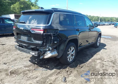 2021 Jeep Grand Cherokee L Limited 4X4 из США, поврежденный, VIN 1C4RJKBG6M8199637